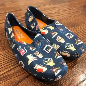 Skechers Bobs Memory Foam Slip Ons